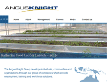 Tablet Screenshot of angusknight.com.au